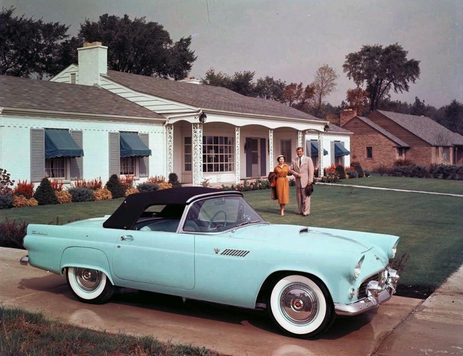  Ford Thunderbird (P5/40) 1955 года  (фото 39 из 128)